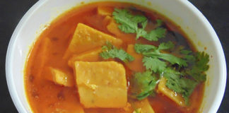 Famous Kathiyawadi Spicy recipe-Dhokli nu Shaak by Chef Debananda Sarkar- Heritage Khirasara Palace, Rajkot